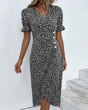 NINA | Floral Print Dress