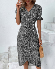 NINA | Floral Print Dress
