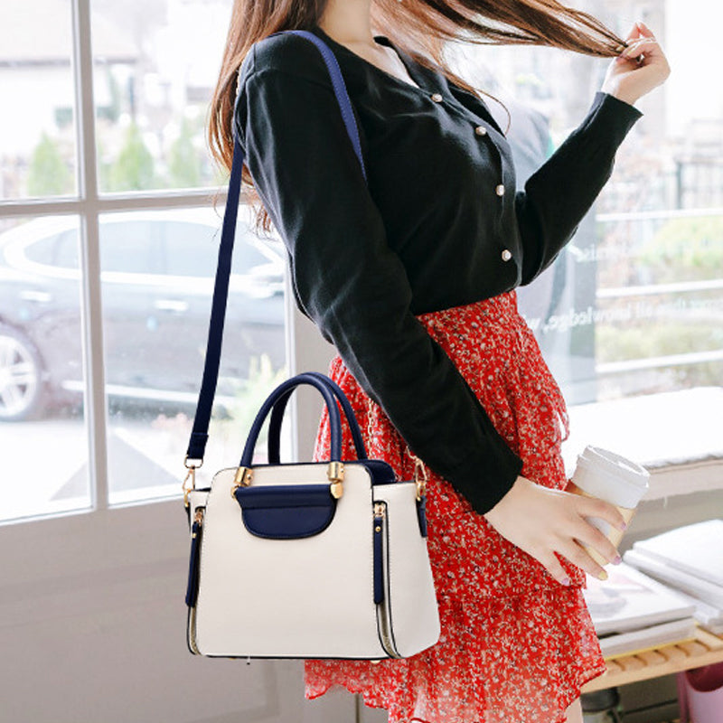 Sophie | Chic two-tone shoulder bag perfect for any event