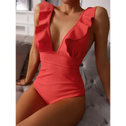 Léa | Maillot de Bain Ridé pour Piscine et Plage