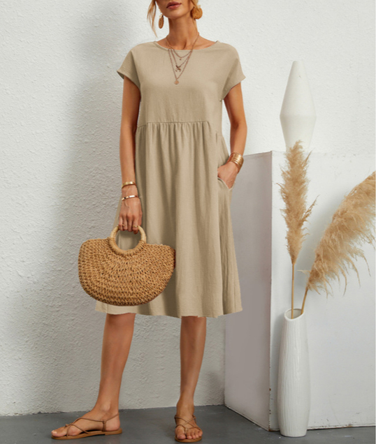 JUDY | Basic Midi Summer Dress