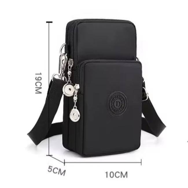 Danielle | Kompakti ja kevyt olkalaukku, jossa useita lokeroita