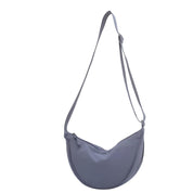 Stylish purple dumpling shoulder bag for fashionable women