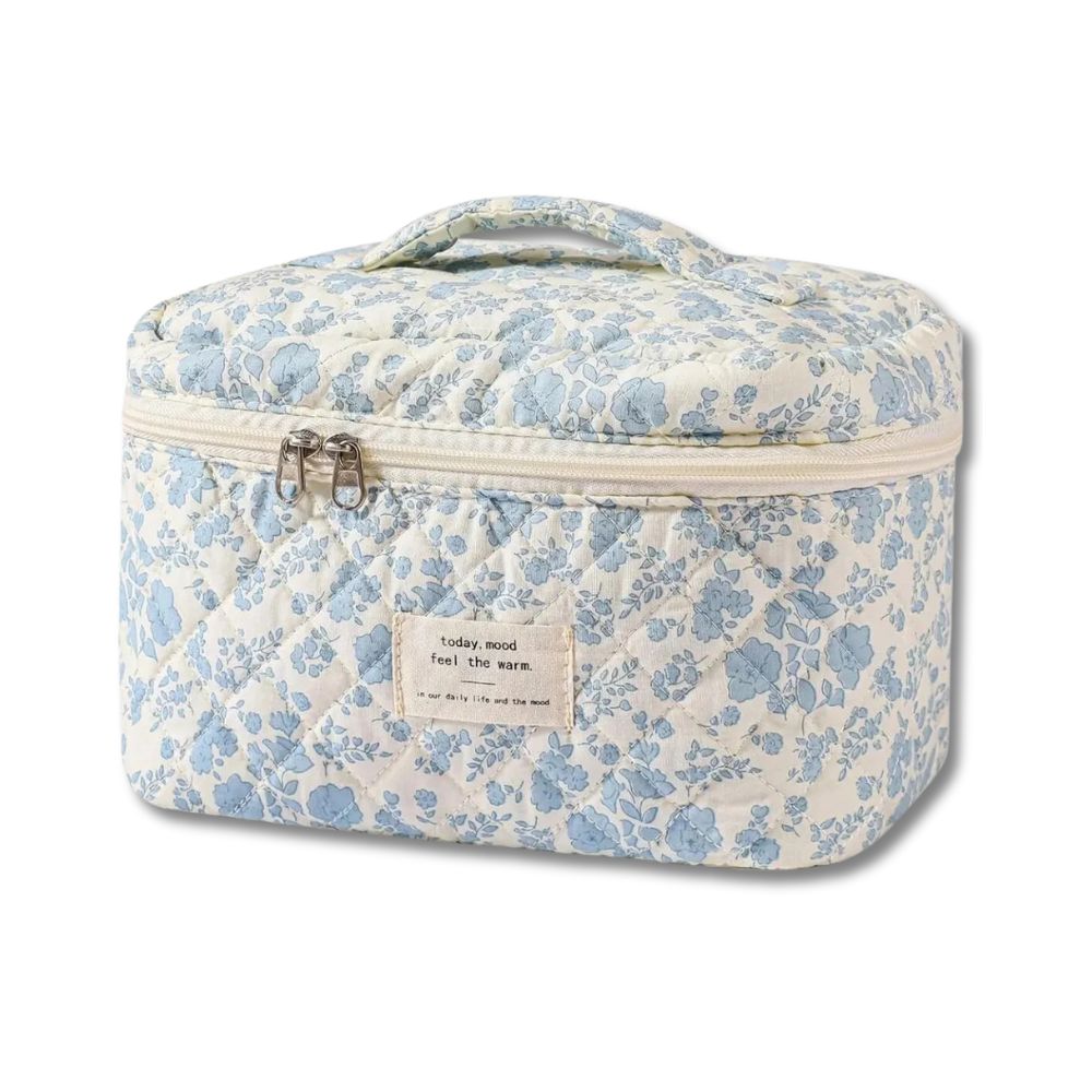 Meilani | Essensiell, quiltet, elegant blomster sminkepung