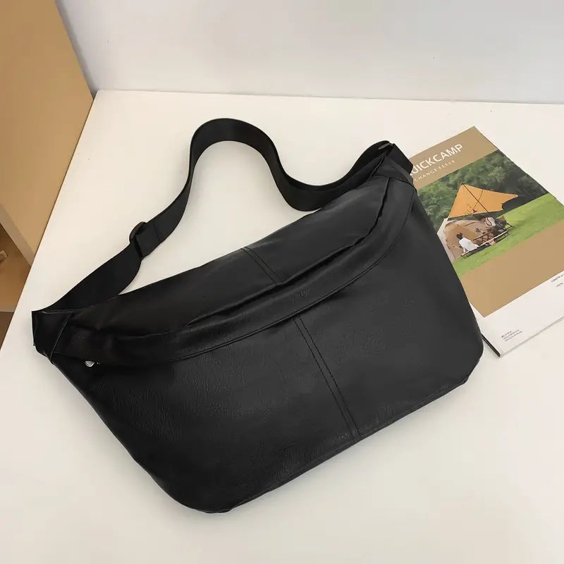 Alaya | Suuri nahkainen olkalaukku retrotyyliin matkustamiseen