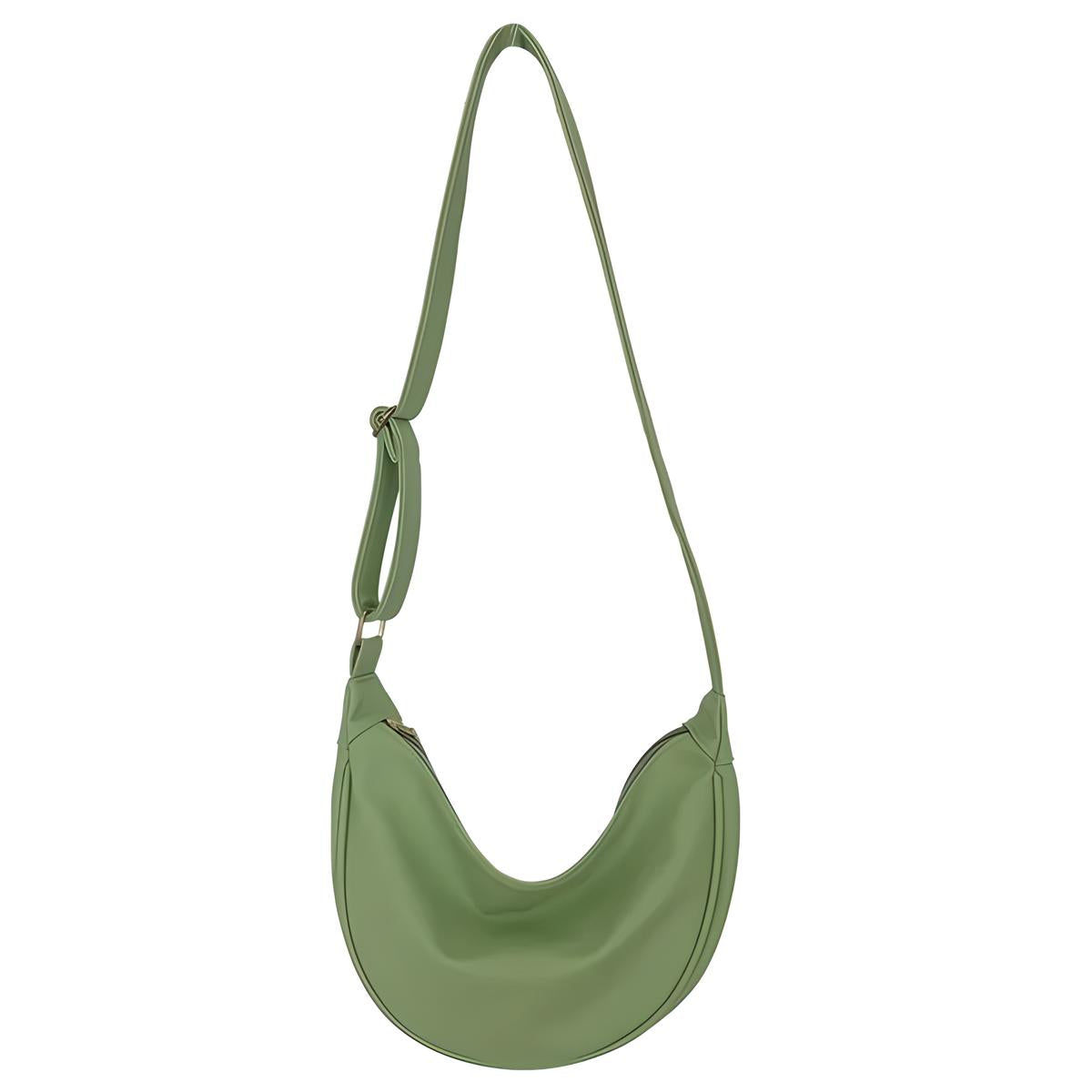 Stylish purple dumpling shoulder bag for fashionable women
