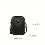 Remington | Tyylikäs olkalaukku naisille kevyestä aidosta nahasta