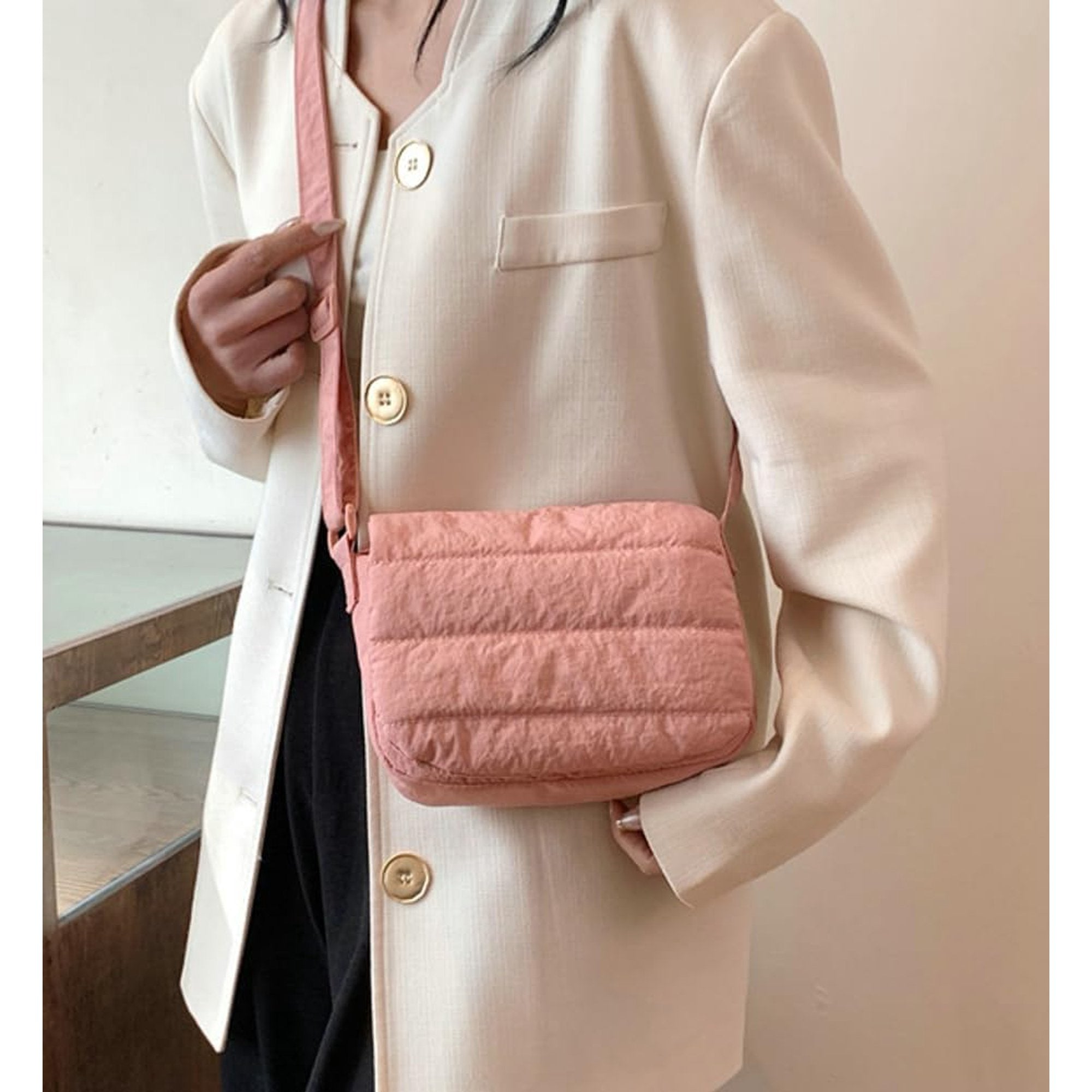 Nicole | Chic Solid Color Crossbody Messenger Travel Bag