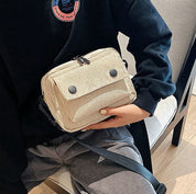 Salem | Mini olkalaukku samettikorduroysta