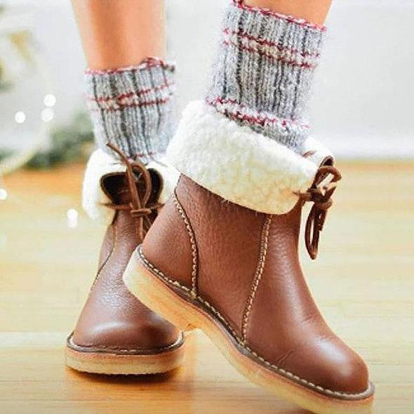 Luca | Cozy Winter Boots Lined with Sheepskin for Men - Warm & Stylish