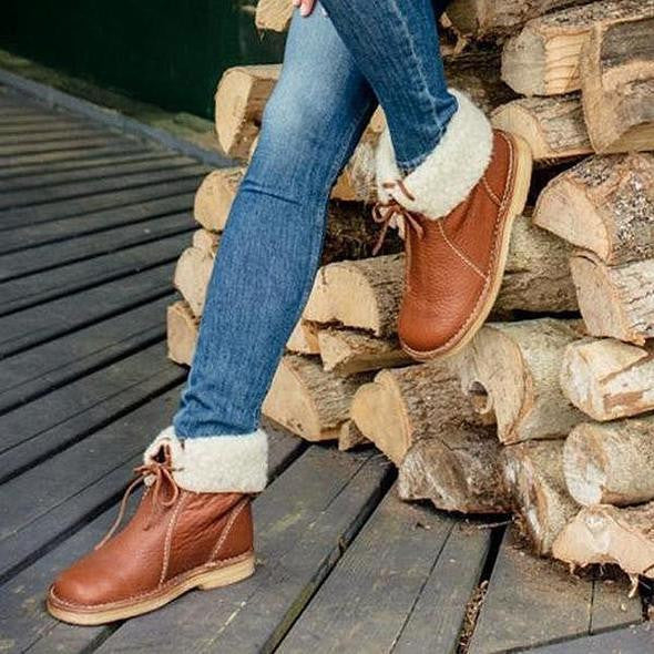 Luca | Cozy Winter Boots Lined with Sheepskin for Men - Warm & Stylish