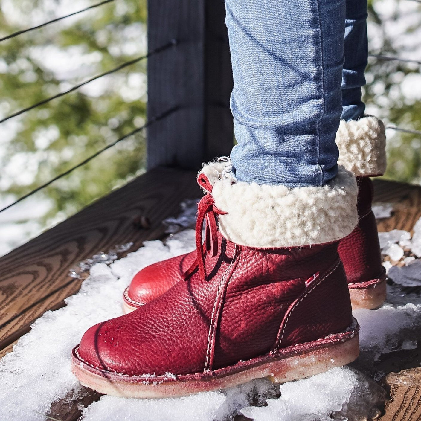 Luca | Cozy Winter Boots Lined with Sheepskin for Men - Warm & Stylish