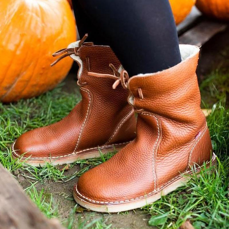 Luca | Cozy Winter Boots Lined with Sheepskin for Men - Warm & Stylish