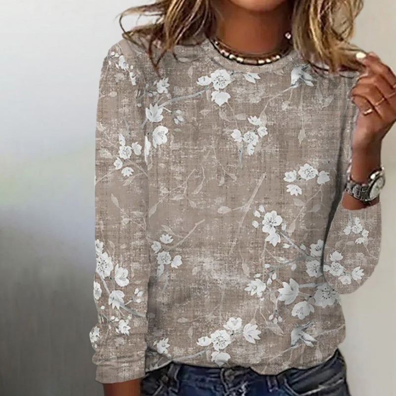 SADIE | Bluse med tidløst blomstertrykk
