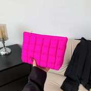 Sophie | Quilted sminkepung med glidelås