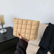 Sophie | Quilted sminkepung med glidelås