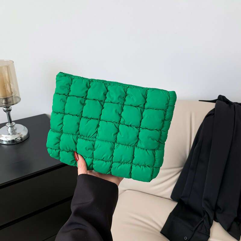 Sophie | Quilted sminkepung med glidelås