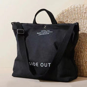 Retro and Elegant Canvas Shoulder Bag by Esther