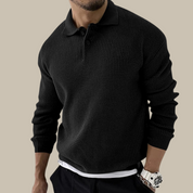 OSLO | Polo-skjorte Casual Chic for menn med lange ermer