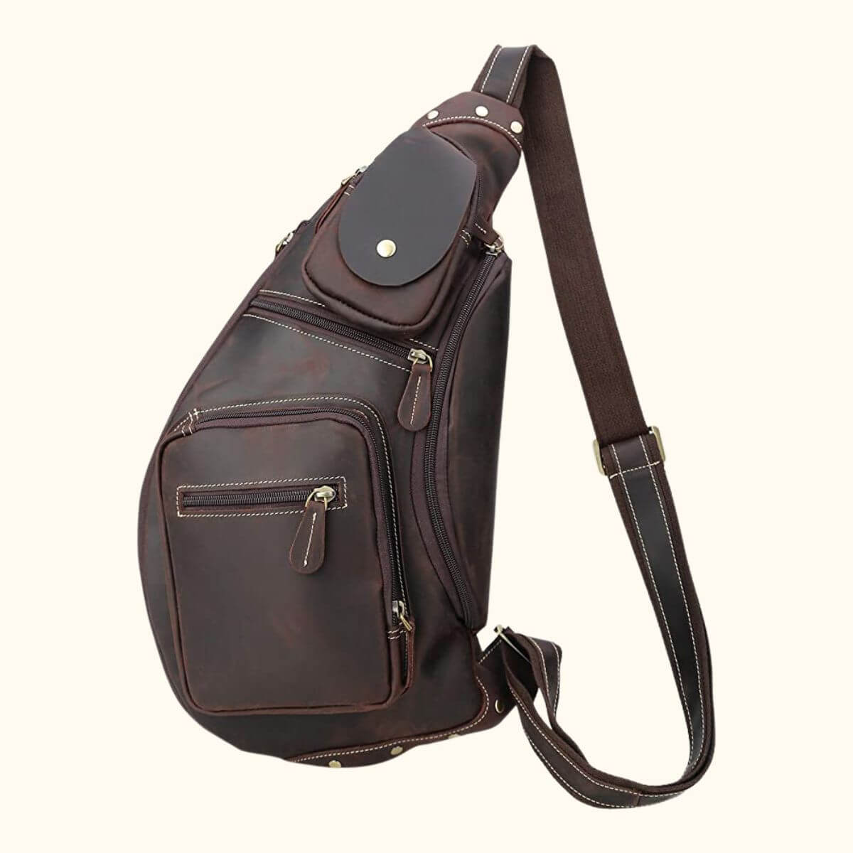 Dayana | Frontier leather shoulder bag