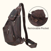 Dayana | Frontier leather shoulder bag