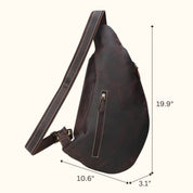 Dayana | Frontier leather shoulder bag