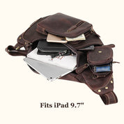 Dayana | Frontier leather shoulder bag
