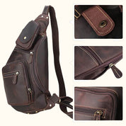 Dayana | Frontier leather shoulder bag