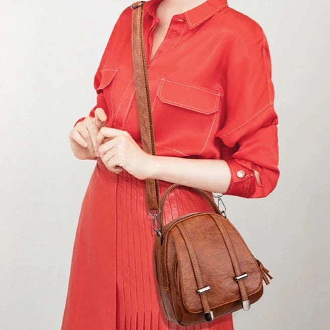 Willa | Pieni kevyt PU-nahkainen olkalaukku naisille