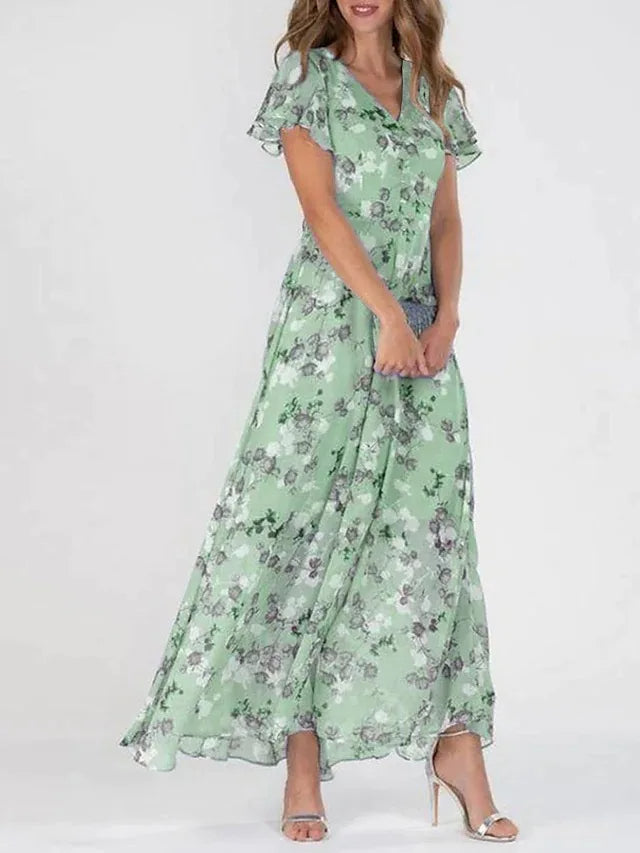Lilia | Elegantti midi-kukkamekko