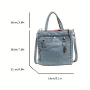 Lisa | Chic Mini Denim Crossbody Bag