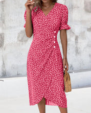 NINA | Floral Print Dress
