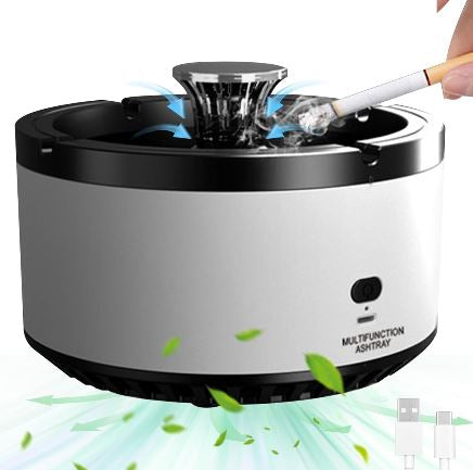 Electric smokeless ashtray