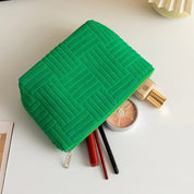 Miller | Chic and Elegant Striped Makeup Bag