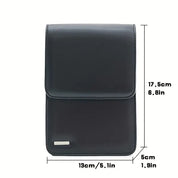 Zachariah | Pieni PU-nahkainen olkalaukku Sac