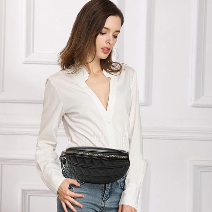 Charli | Sac banane mode matelassé pour femmes