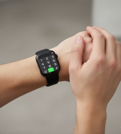 Montre connectée de fitness avec surveillance de la pression artérielle – Suivi de la santé et de l'activité
