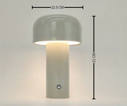 Wireless rechargeable table lamp