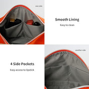 Kimora | Moniosainen kannettava toilettilaukku kankaasta kosmetiikalle