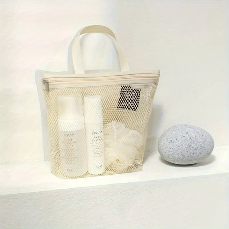 Eliza | Sac de toilette et de douche en maille légère