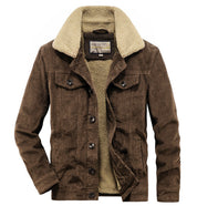 Max | Elegant vinterjakke for menn med Sherpa-fôr for ultimat varmekomfort