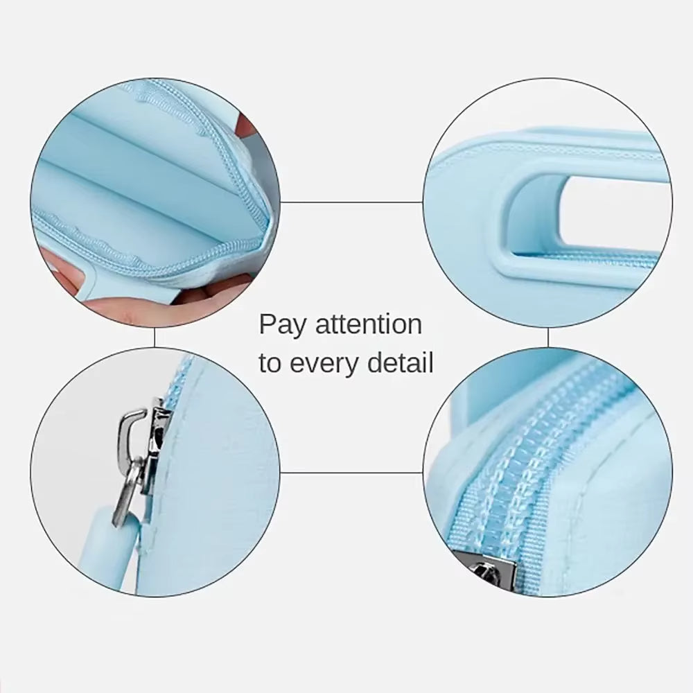 Greta | Trousse de maquillage en silicone durable