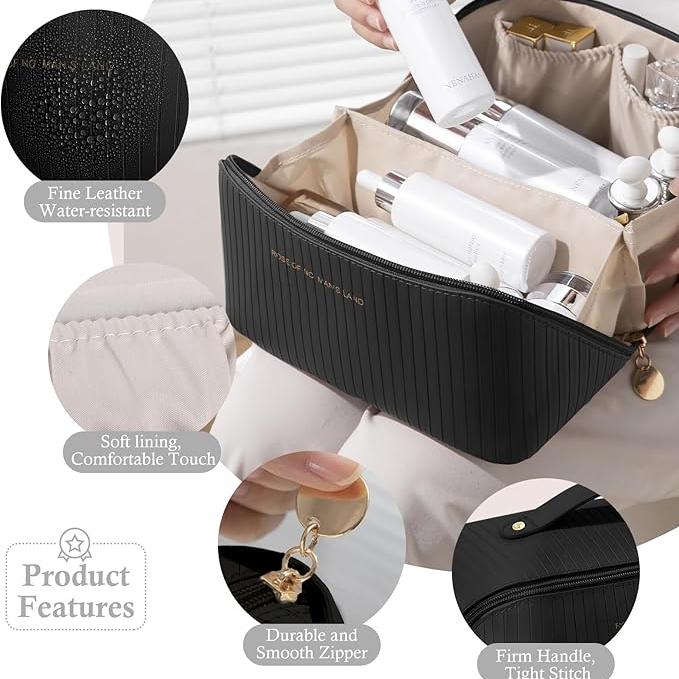 Juliette | Elegant and Practical Essential Cosmetic Bag for Travel