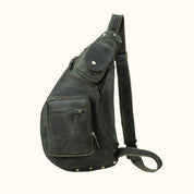 Dayana | Frontier leather shoulder bag