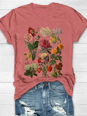LUELLA | Retro Floral Print T-shirt
