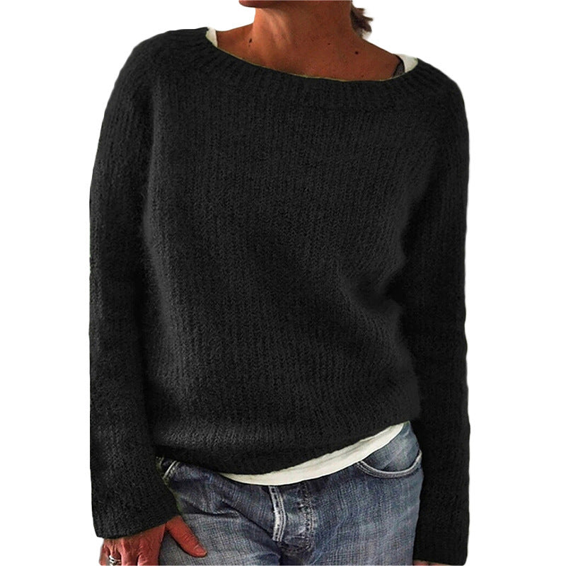 Klara | Casual Crew Neck Sweater for Women
