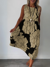 MARY | Elegant blomsterkjole for kvinner
