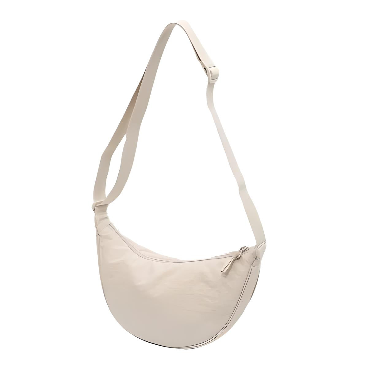 Stylish purple dumpling shoulder bag for fashionable women