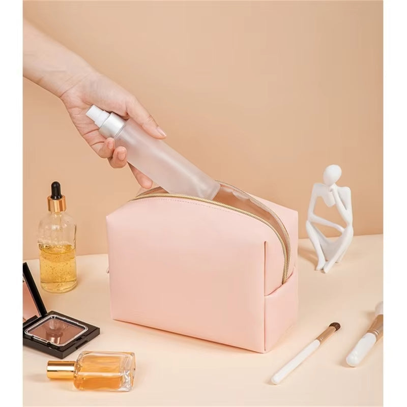 Luella | Trousse de maquillage portable imperméable en PU