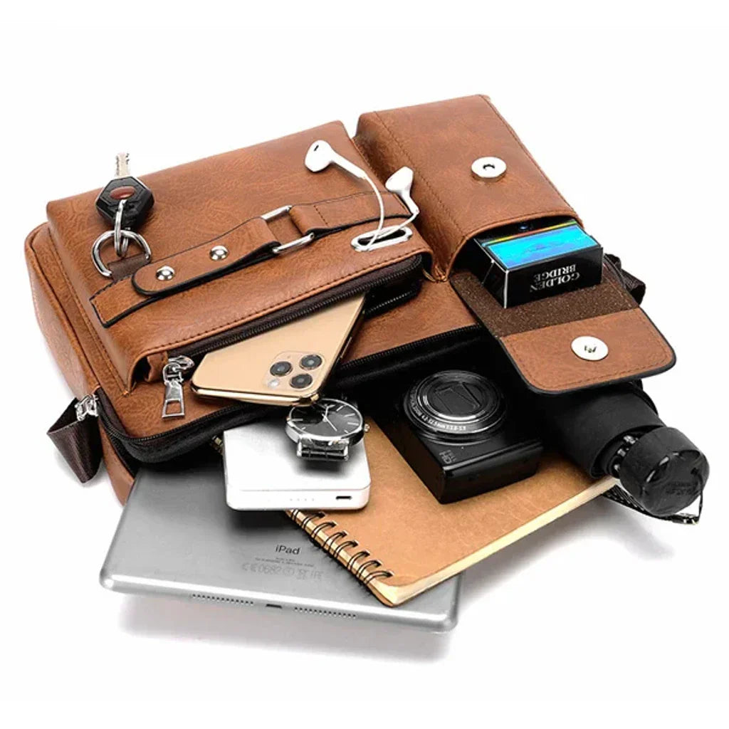 Theo | Versatile Professional Messenger Bag with Shoulder Strap